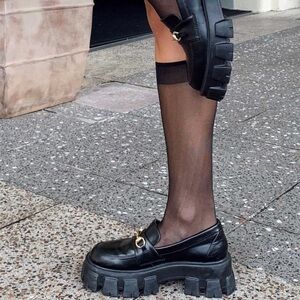 Princess Polly Penny Lane Loafers - Size 6